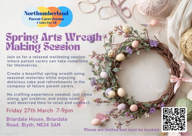 Spring Arts Wreath Making Session